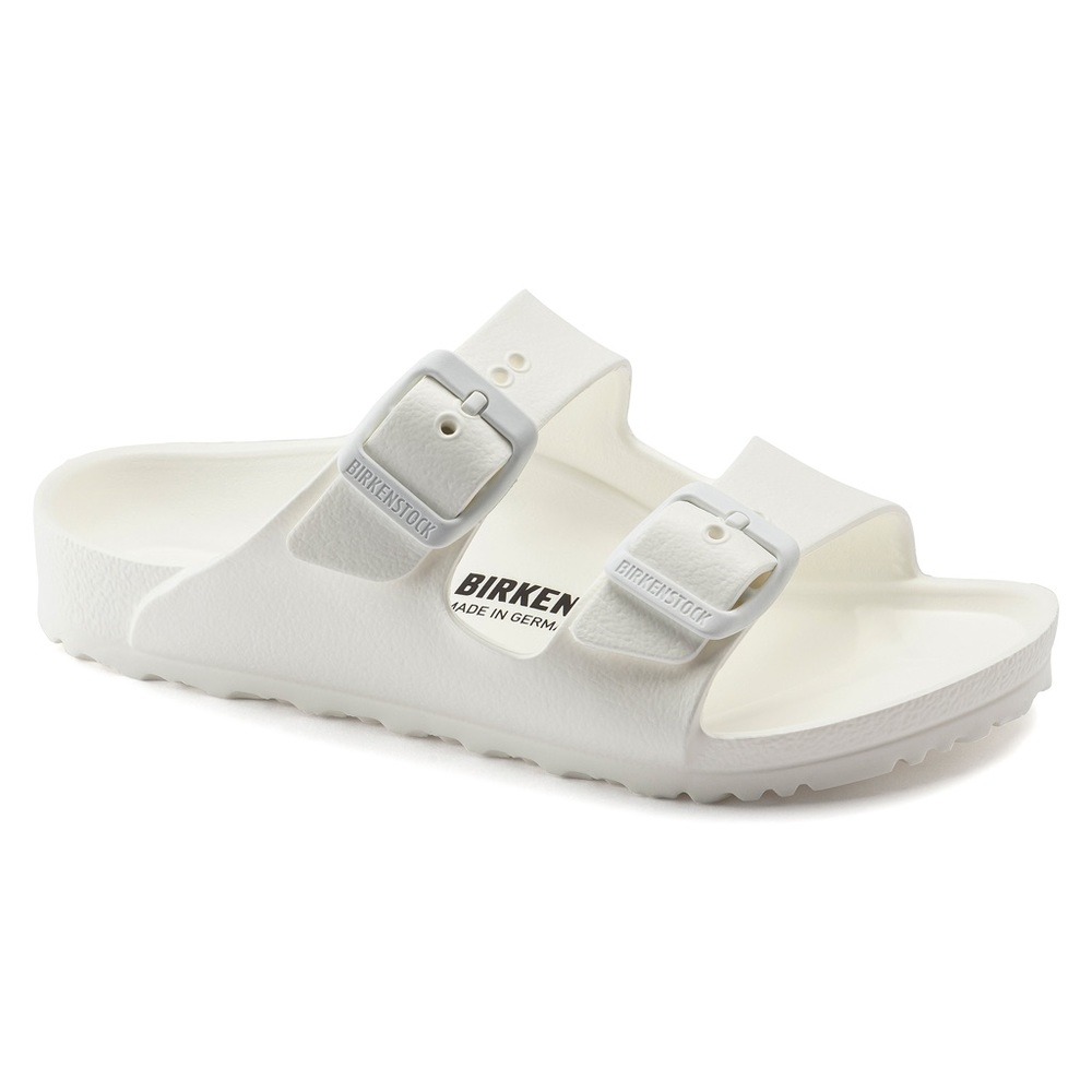 Birkenstock White Arizona Double Strap
